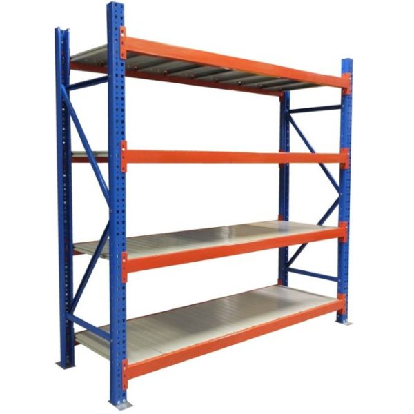 Long Span Warehouse Racking 1500x500x2000mm 4 Shelves | Adexa FUJI408