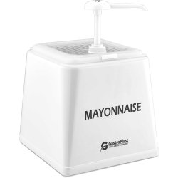 Mayonnaise Pump Dispenser 1x2.5 litre pump Plastic | Adexa GDM01