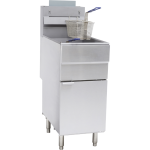 Commercial Gas Tube Fryer 20L Free Standing 26.4kW | Adexa GF90