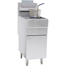 Commercial Gas Tube Fryer 20L Free Standing 26.4kW | Adexa GF90