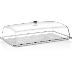 Polycarbonate Gastronorm Tray with Dome Cover GN1/1 Depth 20mm  | Adexa GFT11-GF11