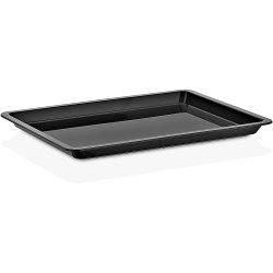 Polycarbonate Gastronorm Tray GN1/3 Depth 20mm Black | Adexa GFT13BL