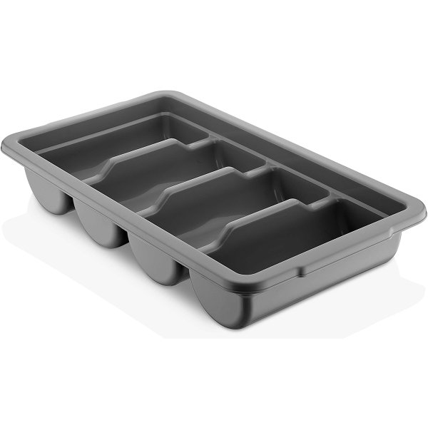 Cutlery Tray Stackable Plastic 4 compartments | Adexa GK04