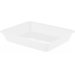 Polycarbonate Tray GN1/2 Depth 50mm White 2 litres | Adexa GNP1250ZWW