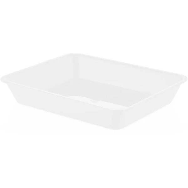 Polycarbonate Tray GN1/2 Depth 50mm White 2 litres | Adexa GNP1250ZWW