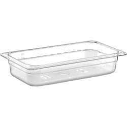 Polycarbonate Gastronorm Pan GN1/3 Depth 65mm 2 litres | Adexa GNP1365