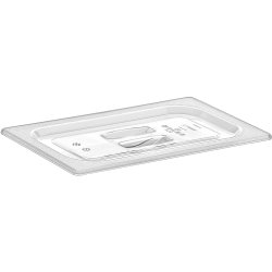 Polycarbonate Gastronorm Pan Lid GN1/4 Clear | Adexa GNPL14