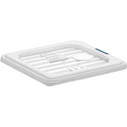 Polypropylene Gastronorm Pan Lid GN1/6 Clear | Adexa GNPPL16