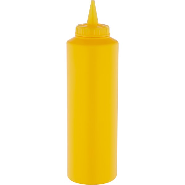 Squeeze Sauce Bottle 500ml/18oz Yellow | Adexa GPS500Y