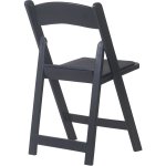 Folding Chair Black Vinyl Seat | Adexa GS60501