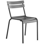 Bistro Side Chair Aluminium Indoors & Outdoors Dark Grey | Adexa GS60859G