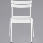 Bistro Side Chair Aluminium Indoors & Outdoors White | Adexa GS60859W