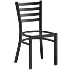 Black Steel Chair Frame | Adexa GS694FRAMEBLACK