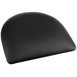 Black Vinyl Cushion Seat for Steel Frame Chair | Adexa GSM001BLACKVINYLSEAT