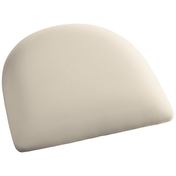 Light Grey Vinyl Cushion Seat for Steel Frame Chair | Adexa GSM001LIGHTGREYVINYLSEAT