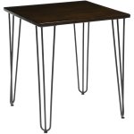 Black Industrial Style Table legs Black 4pcs | Adexa GSTB023