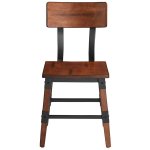 Rustic Style Dining Chair Antique Walnut | Adexa GSW0236