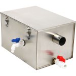 Grease trap Fat separator Stainless steel 65 litres/min | Adexa GTB65L