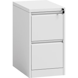 Professional Filing Cabinet 2 drawer 460x600x716mm White | Adexa HDKF02