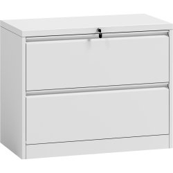 Professional Filing Cabinet 2 drawer 900x600x716mm White | Adexa HDKL02