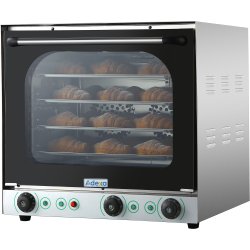 Commercial Electric Combi Oven with Humidity Function 4 trays 437x318mm | Adexa HEB8F