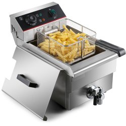 Commercial Fryer Single Electric 12 litre 3.25kW Countertop | Adexa HEF12L