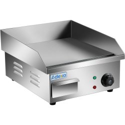 Commercial Griddle Smooth 250x400x215mm 2kW Electric | Adexa HEG250