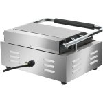 Heavy Duty Large Panini Contact grill Smooth 2.2kW | Adexa HEG811EB