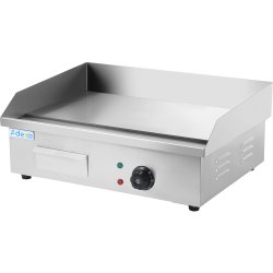 B GRADE Commercial Griddle Smooth 550x430x240mm 3kW Electric | Adexa HEG818 B GRADE