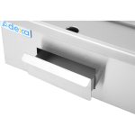 Commercial Griddle Smooth 550x430x240mm 3kW Electric | Adexa HEG818