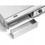 Commercial Griddle Smooth 730x470x240mm 4.4kW Electric | Adexa HEG820