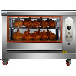 Professional Chicken Rotisserie Oven Electric 4 baskets 12-16 chickens | Adexa HEJ268