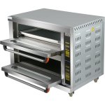 Commercial Electric Bakery Oven 2 Chambers 8kW | Adexa HEO22Q