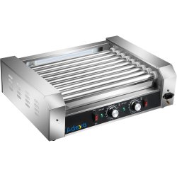 Commercial Hot dog Roller grill 9 rollers | Adexa HHD09