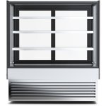 Display Merchandiser Fridge 370 litres 3 shelves Black & Stainless steel | Adexa HL900B3