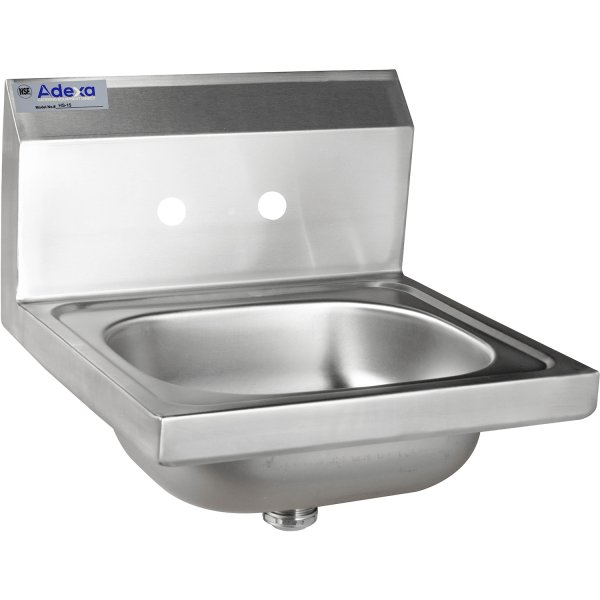 Wall mounted Hand Sink Wall mounted faucet Stainless steel | Adexa HS15