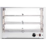 3 Tier Heated Display Case 115 litres Countertop | Adexa HW115