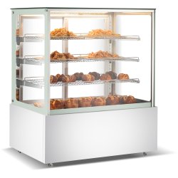 Commercial Heated Display Cabinet 605 Litres White | Adexa HW371WHITE