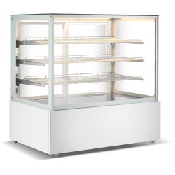 Commercial Heated Display Cabinet 765 Litres White | Adexa HW471WHITE