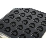 Commercial Heart Shaped Mini Pancake maker / Muffin maker 25 holes | Adexa HX2240A