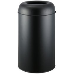 Commercial Open-Top Waste Bin 65 Litres Black | Adexa JY980065LBLACK