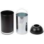Commercial Open-Top Waste Bin 65 Litres Black | Adexa JY981065L
