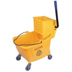 Professional Mop Bucket with Side Press Wringer 32 Litres | Adexa JYMWF3204