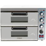 Electric Pizza oven 2 Chambers 410x420mm | Adexa MLP2ST