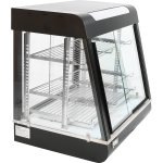 Commercial Heated showcase food warmer 110 litres Countertop | Adexa MLP601