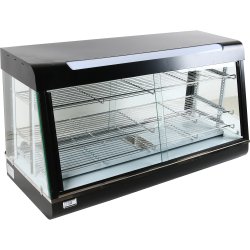 Commercial Heated display merchandiser 370 litres Countertop | Adexa MLP603
