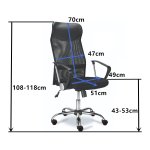 Mesh Office Chair Black | Adexa HY526