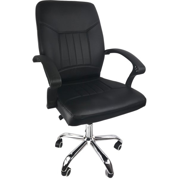 Leather Office Executive Chair Black | Adexa OC029