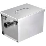 Grease trap Fat separator EN1825-1 certified Stainless steel 20 litres | Adexa OS7