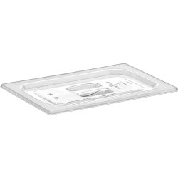 Polycarbonate Gastronorm Pan Lid GN1/4  Clear | Adexa P814L